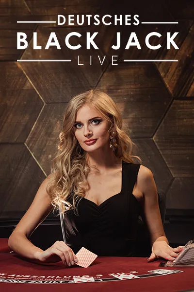 Deutsches Blackjack live game cover