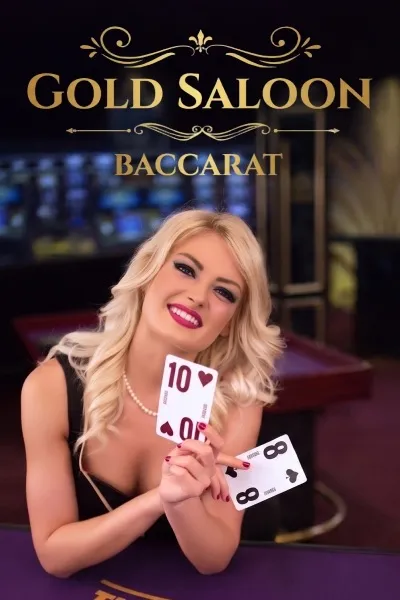 Gold Saloon Baccarat live game cover