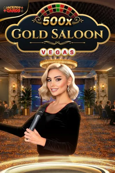 Gold Saloon ShowTime Roulette live game cover