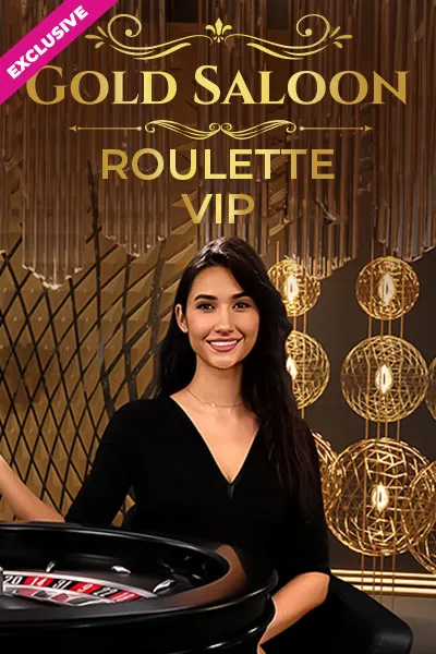 Gold Saloon VIP Speed Roulette live game cover
