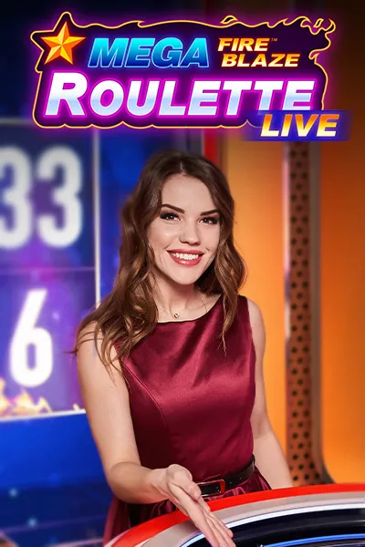 Mega Fire Blaze Roulette Live game cover