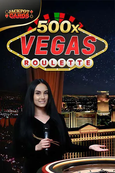 Vegas Roulette 500x live game cover